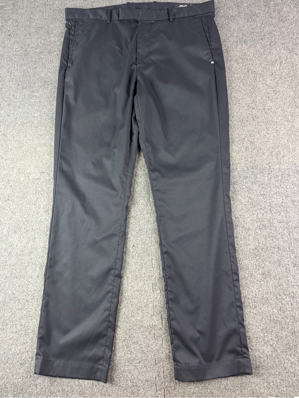 RLX Ralph Lauren Tailored Fit Men’s Flat Front Golf Pants Size 35x32 Black